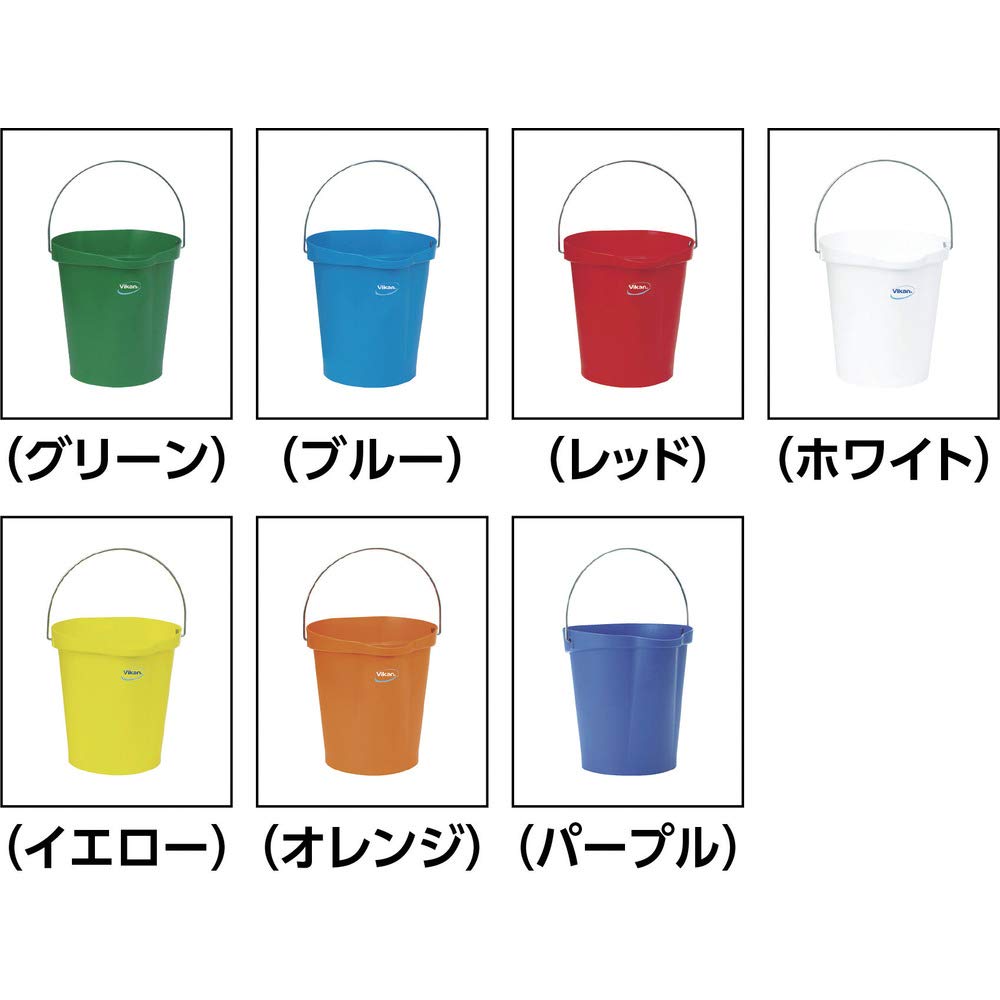 Amazon.co.jp: Vikan(ヴァイカン) ハイジーンバケット パープル 5686